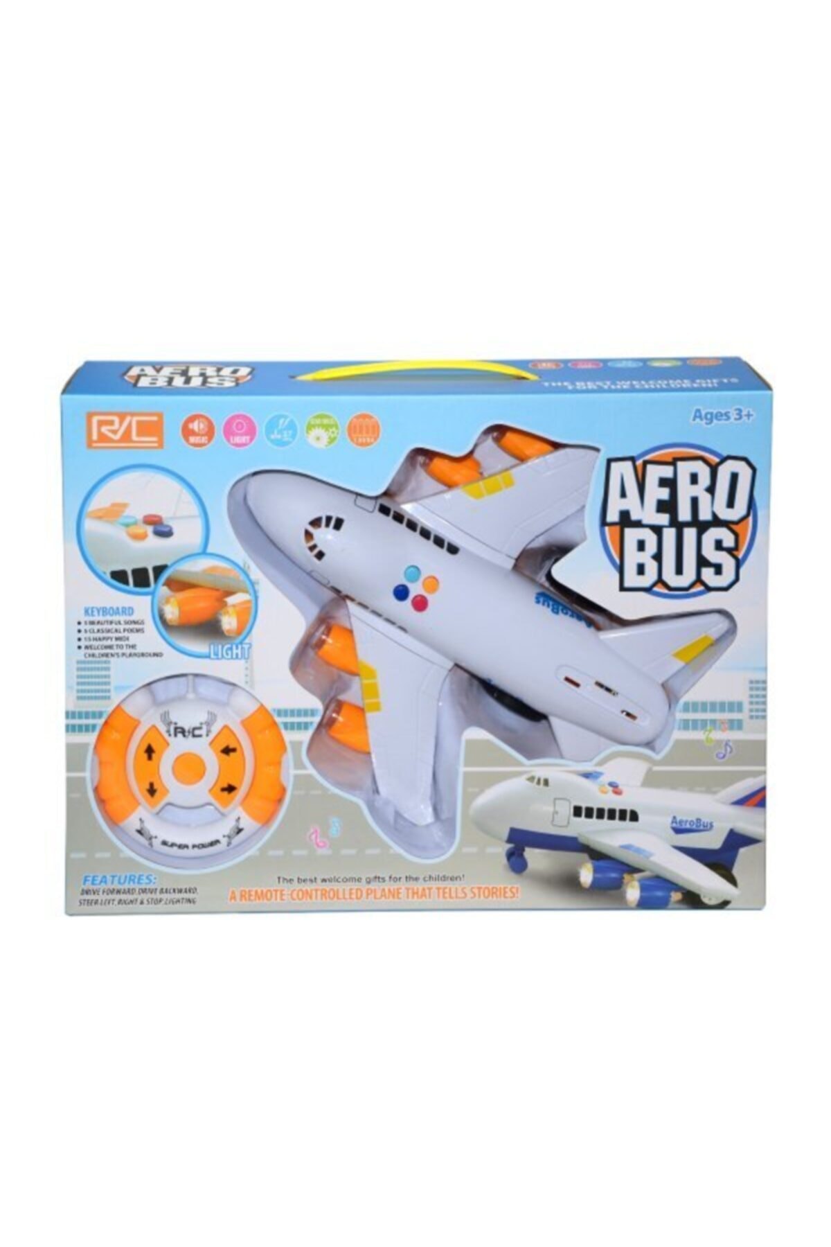 8009 Kumandalı Yolcu Uçağı-aero Bus
