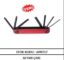 Alyan Çakı Seti Kırmızı Portatif Taşınabilir Ergonomik Model
