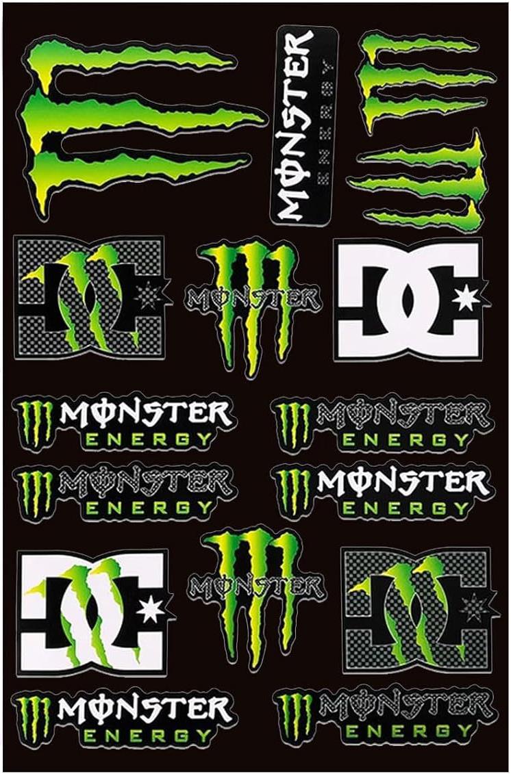 Araba, Motosiklet, Bisiklet, Kask Sponsor Sticker Seti, Çıkartma Etiketi M1 Model