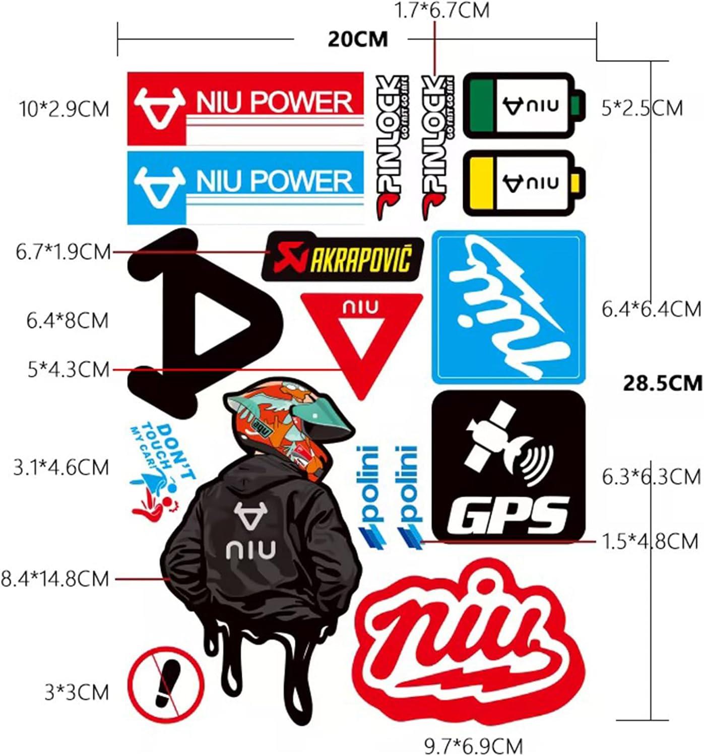 Araba, Motosiklet, Bisiklet, Kask Sponsor Sticker Seti, Çıkartma Etiketi A8050 Model