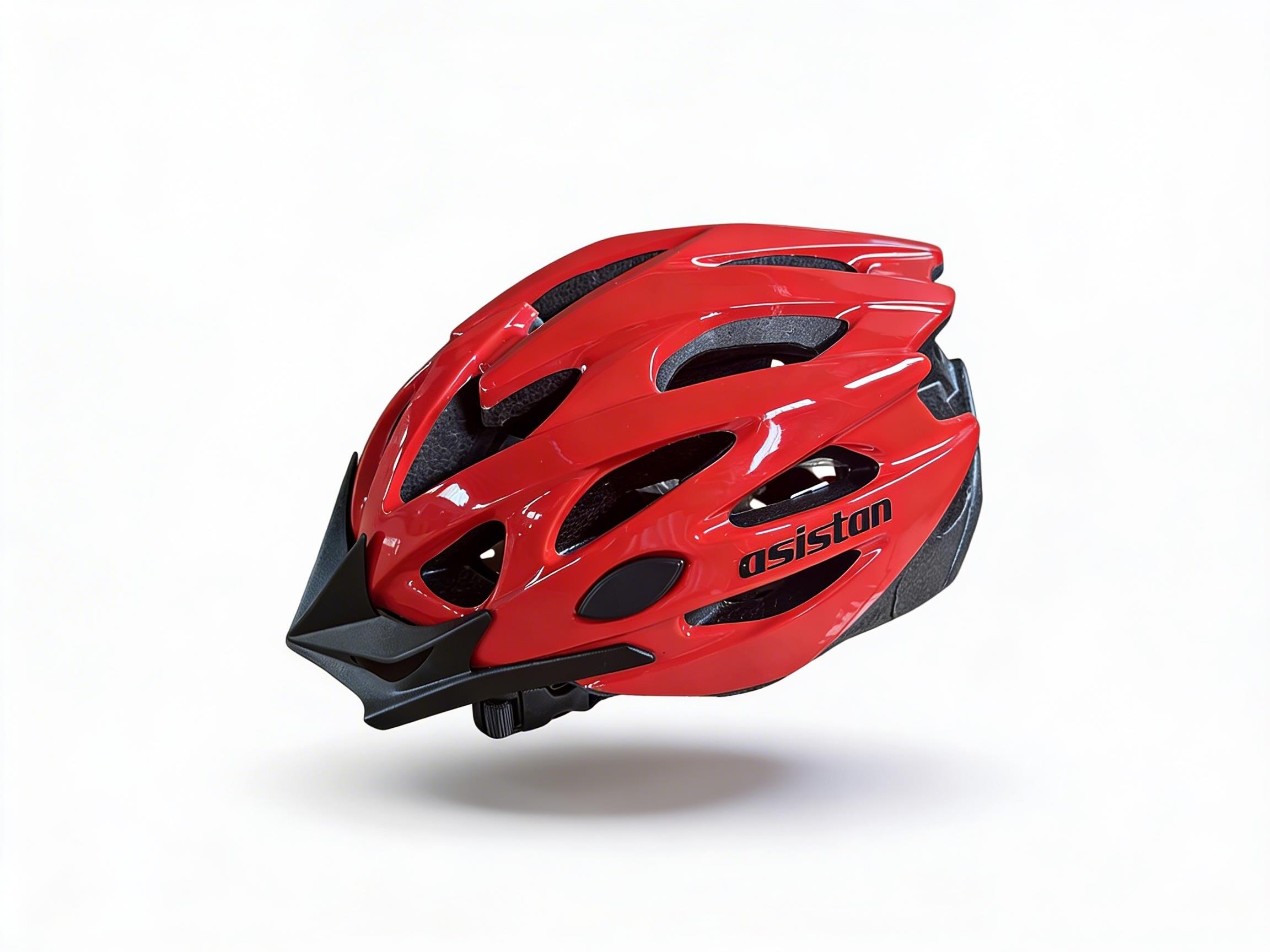 Asistan Bisiklet Kask MV-29 Arka Fileli MTB Bisiklet Kaskı Medium Beden Kırmızı Renk Asistan MV-29 Kask