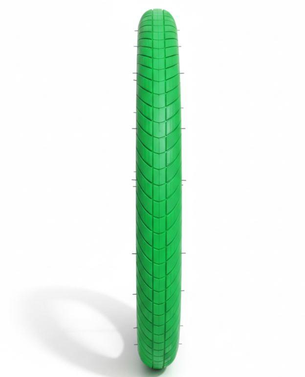 Asistan Drox DJ 26S Bisiklet Dış Lastik 26x2.40 Yeşil Freeride Dirtjump Bisiklet Dış Lastiği
