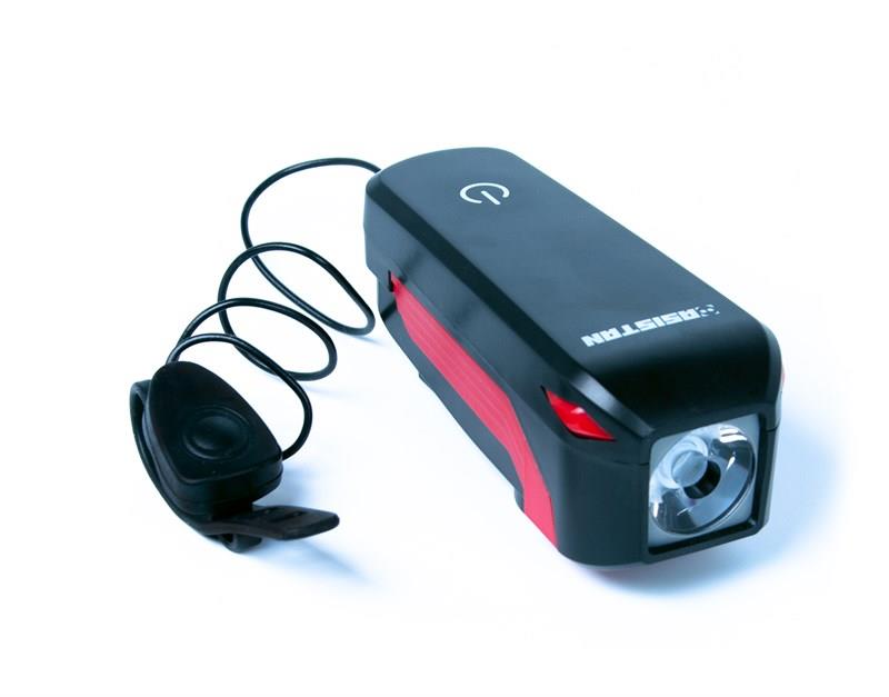 Asistan Parla F350+ USB Şarjlı Bisiklet Far +110 Desibel Kornalı Far