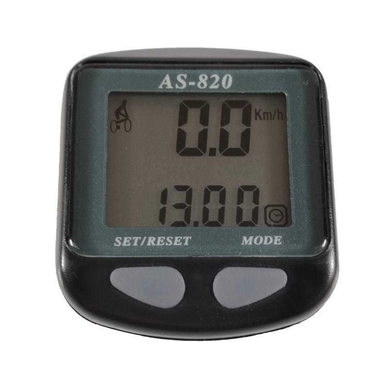 Assize Bisiklet As-820 Kablolu 11 FONKSİYONLU Km Saati STD SİYAH