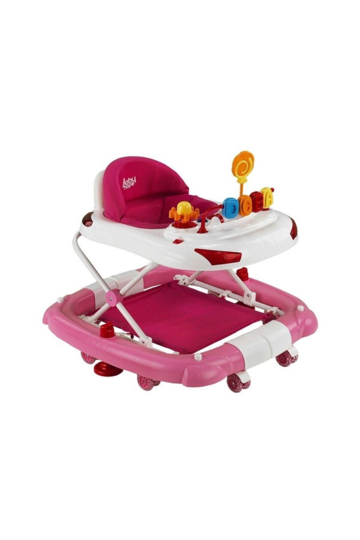 Baby Hope Tobby Salla Yürüteç Pembe