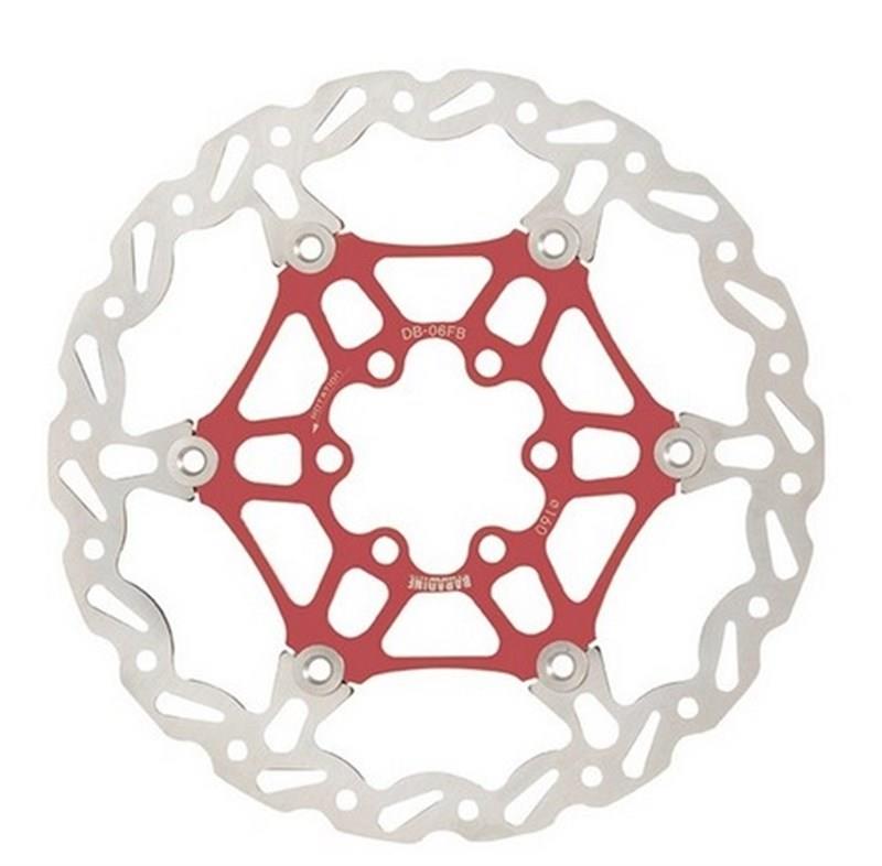 Baradine 6 Vida Rotor IS DB06 Kırmızı 160MM HİDROLİK FREN ROTORU