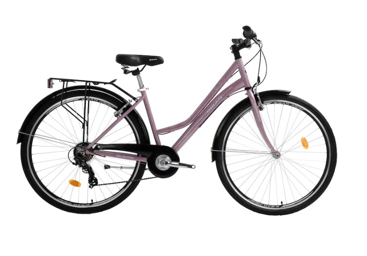 Bisan SMİLE 26" Jant 48 CM Kadro 7 Vites Kadın Şehir Bisikleti