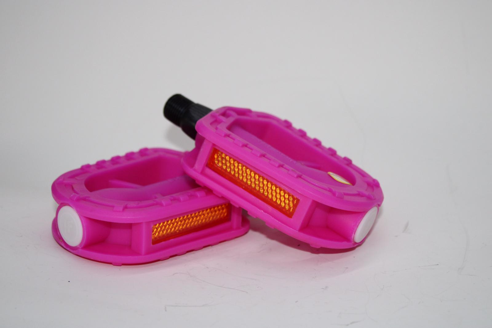 BİSİKLET Çocuk Pedal Bilyasız HF-316 PEMBE RENK BMX PEDAL