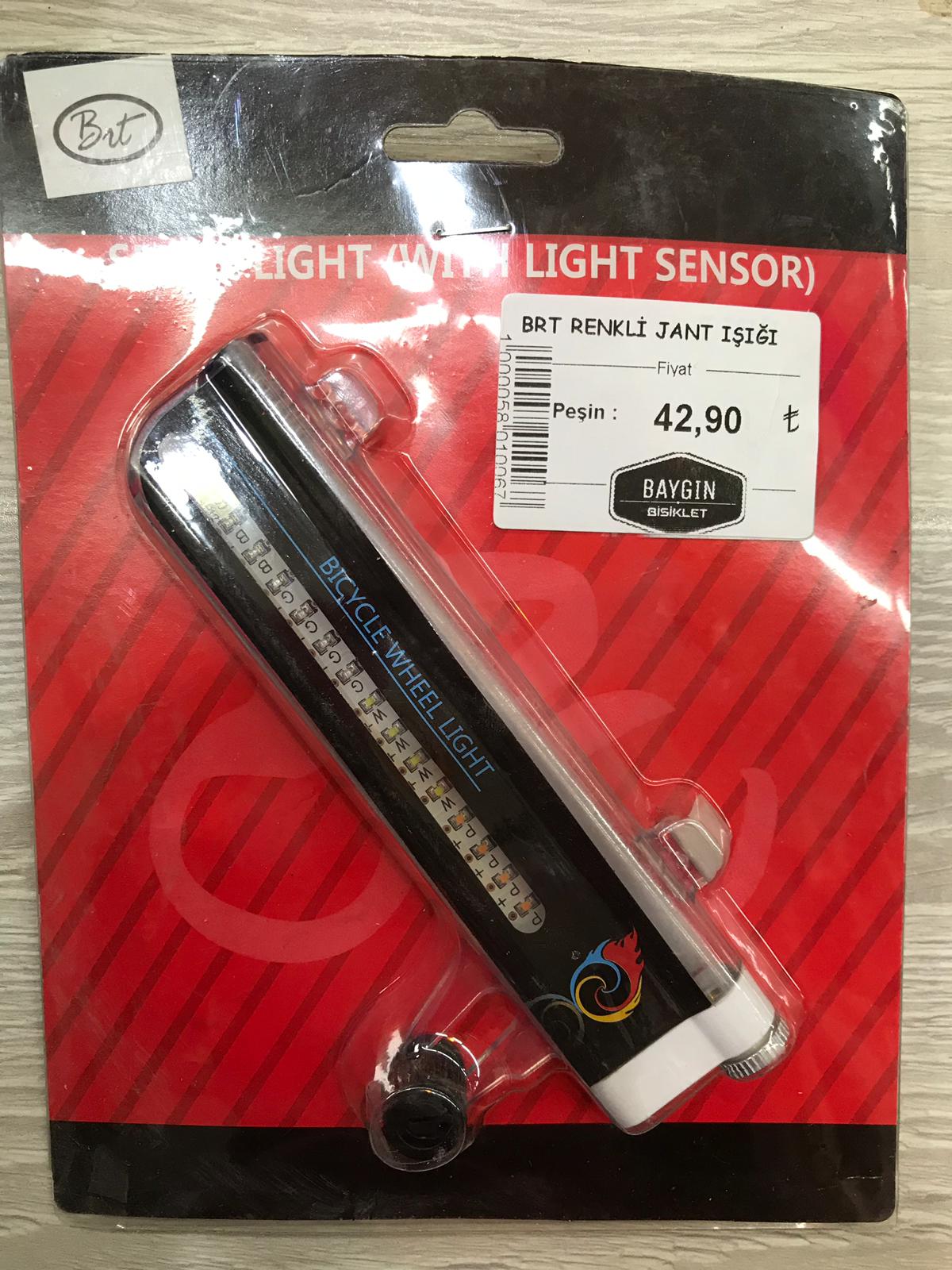 BRT Jant Lambası Renkli Micro LED Hediyeli
