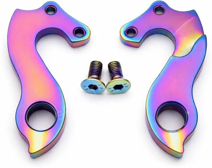 Canyon Corratec Kadro Kulağı Bisiklet Aktarıcı Kulağı Kadro Kulağı Titanyum Rainbow Kadro Kulağı