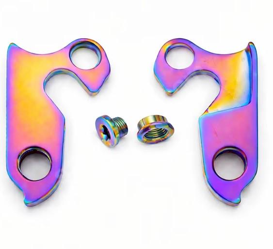 Canyon Bianchi Knt Kadro Kulağı Bisiklet Aktarıcı Kulağı Kadro Kulağı Titanyum Rainbow Kadro Kulağı