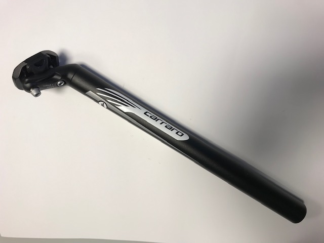 Carraro Sele Borusu 27,2 mm Çap 350 mm Boy SP-242 Alüminyum Siyah