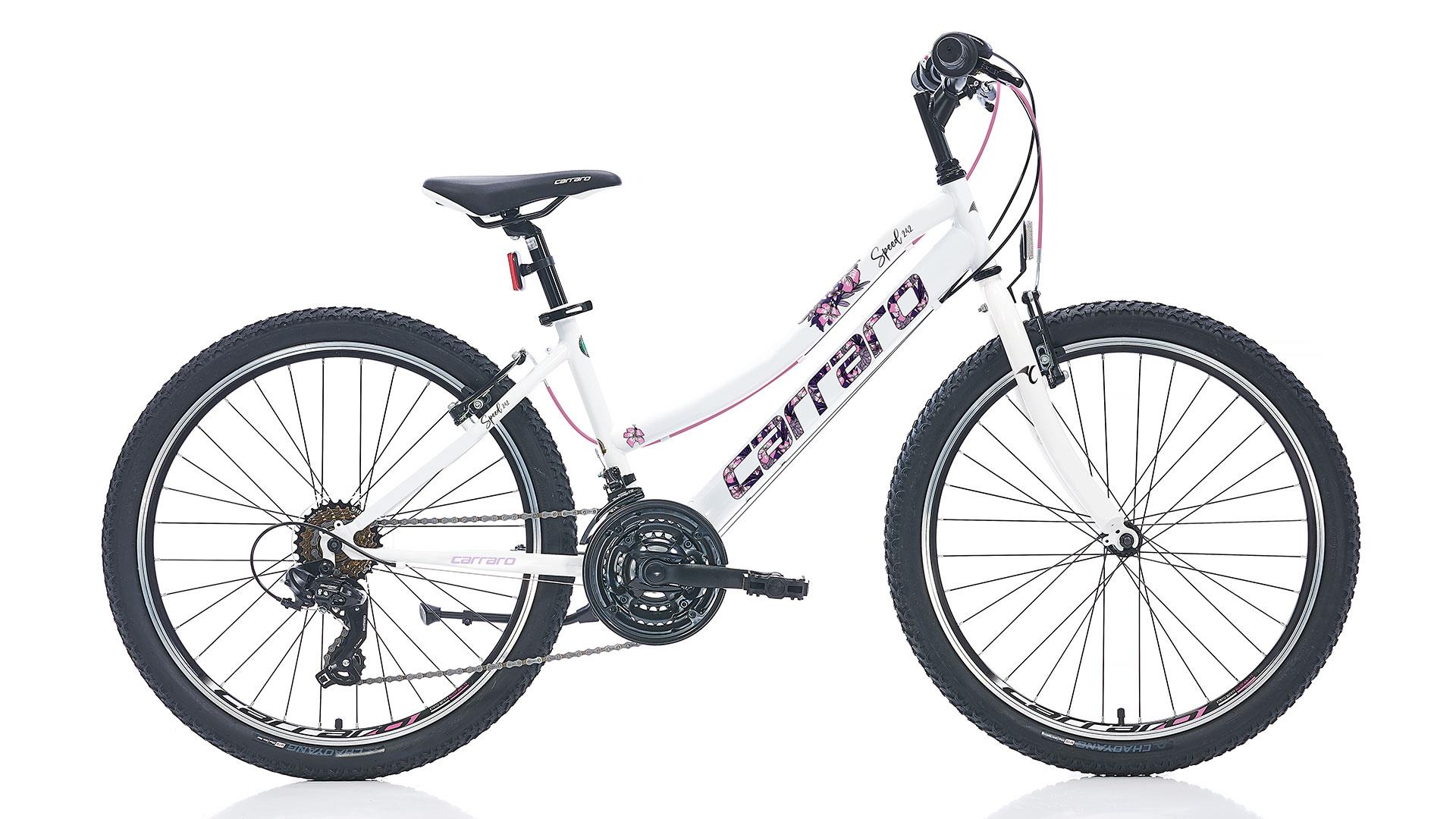 Carraro Speed 242 360H 24"Jant 21 Vites VB Dağ Bisikleti Toz Pembe Fuşya