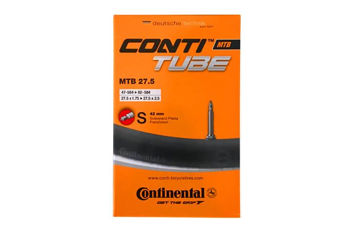 Continental 27.5x1.75-2.40 SV42mm MTB Bisiklet İç Lastik 27,5 Jant İnce Sibop Presta İç Lastik