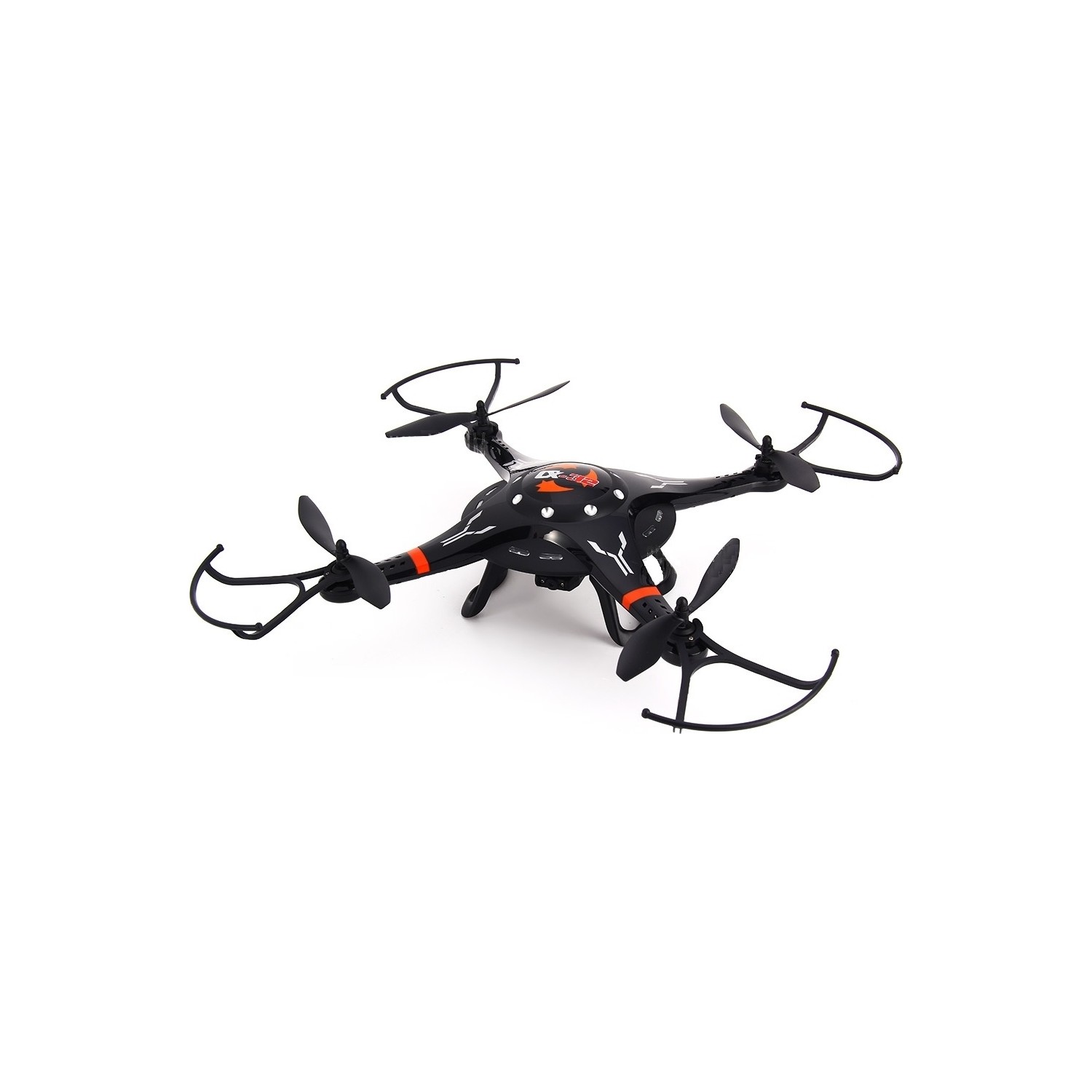 Cx-32W Kameralı Otomatik Kalkış Yapan Drone Multikopter Siyah