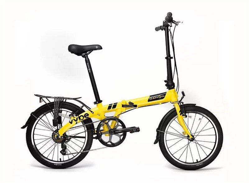 Dahon VYBE D7 - 20" Jant 7 Vites Katlanır Bisiklet SARI RENK