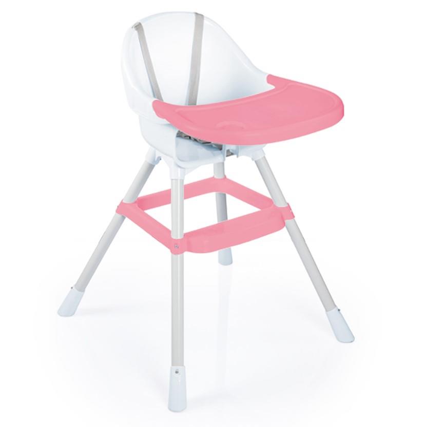 Dolu 7454 Emniyet Kemerli Mama Sandalyesi pembe ERGONOMİK MAMA SANDALYESİ