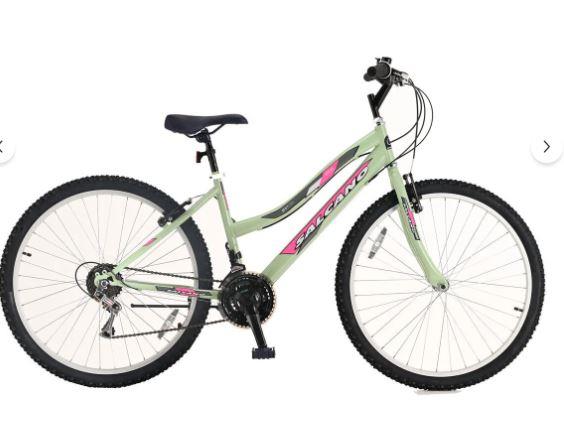 Excel 26 Jant 21 Vites Lady Pabuç Fren Kadın Bisikleti (155 Cm Üstü Boy)Mint Yeşili Renk