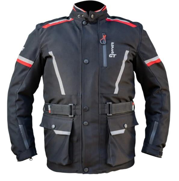Forte Gt 1086 Hattena Full Koruma 4 Mevsim Kışlık Motosiklet Montu 2XL Beden Siyah