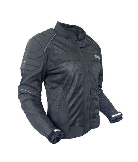 Forte Gt 2001057 Dark Night Kadın Yazlık 3 Kademeli Korumalı Motosiklet Montu 3XL Beden