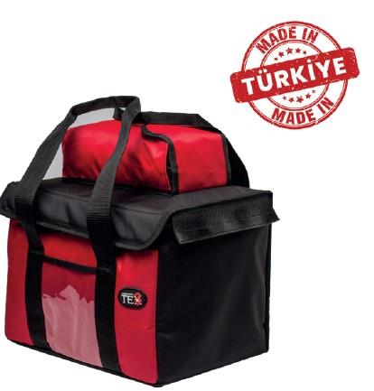 Forte Gt 300 Punch Kurye Yemek Servis Çanta Isı Yalıtımlı Motosiklet Çantası 35x30x25