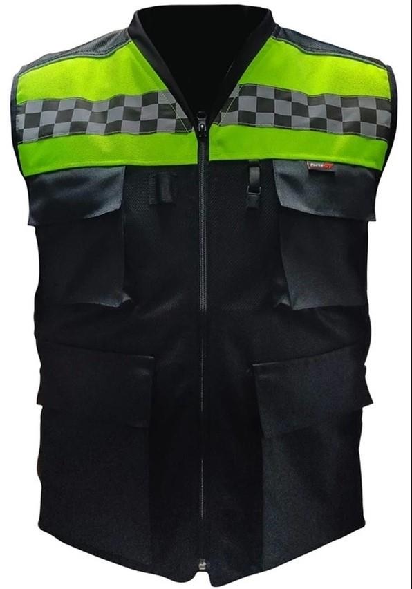 Forte Gt 2001186 Cepli Motosiklet Reflektif Yelek Rüzgara Geçirmez 3XL Beden