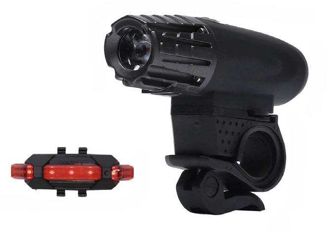 Forte GT Xbyc 6117 Far Seti Bisiklet Ön Arka Far Stop Seti Şarjlı