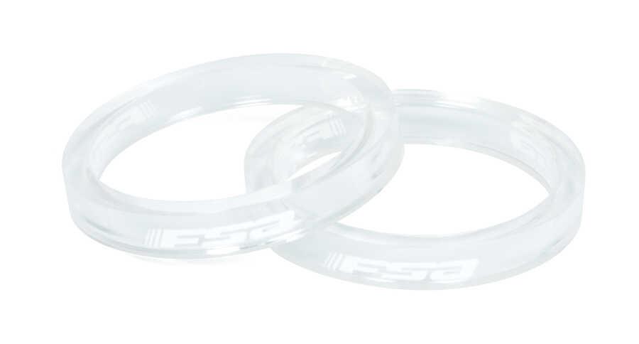 FSA Bisiklet Maşa Yatak Yüzüğü 5mm 1.1/8" Transparan Spacer Şeffaf (Paketi 10luk)