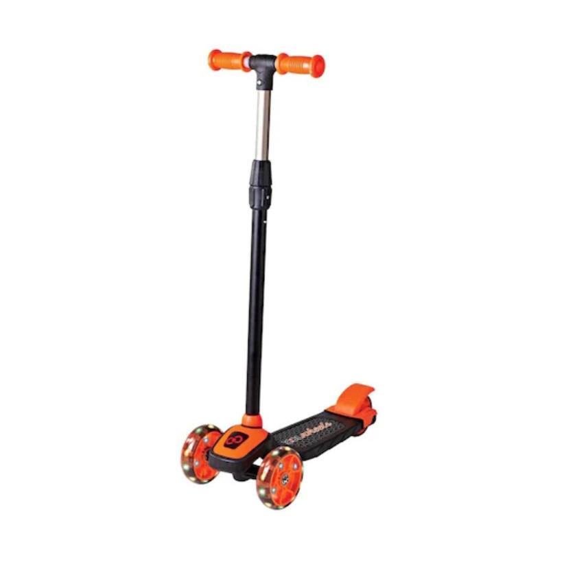 Furkan Toys Cool Wheels 3+ Işıklı 3 Tekerlekli Twist Scooter Turuncu