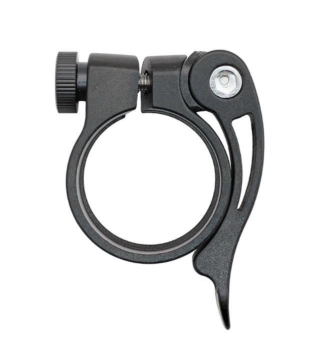 Impact Bisiklet Sele Kelepçesi SR-21, 34.9 mm, Mandallı, Alüminyum, Siyah Renk Sele Kelepçesi
