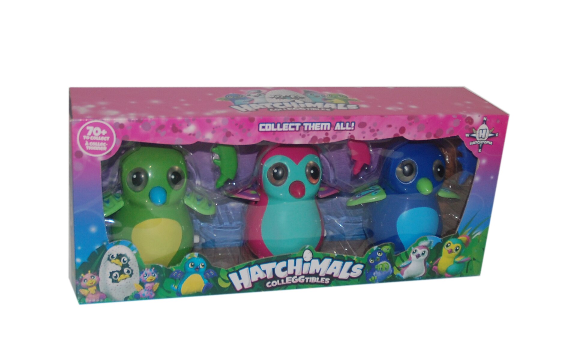 Hatchimals 3 lü Yürüyen Işıklı ve Sesli Karakter Oyuncak