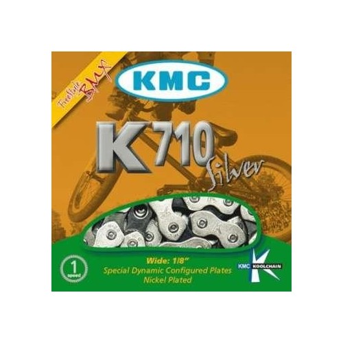 KMC Zincir K710 NP/BKx 100L 1 Speed Kutulu Freestyle BMX