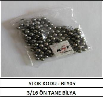 KNT Bisiklet Ön Teker Bilyası 11 Groso 3/16 Ön Tane Bilya 144'LÜ
