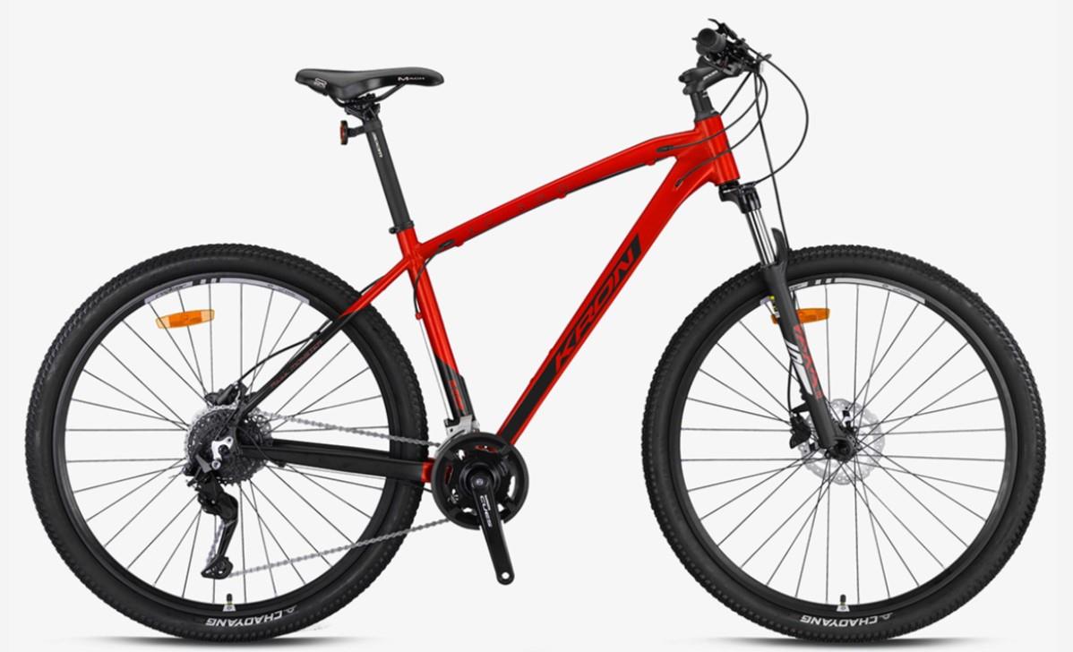 Kron XC300 29 Jant Hidrolik Disk MTB Dağ Bisikleti Shimano CUES U4000 2x9 18 Vites Kırmızı Siyah