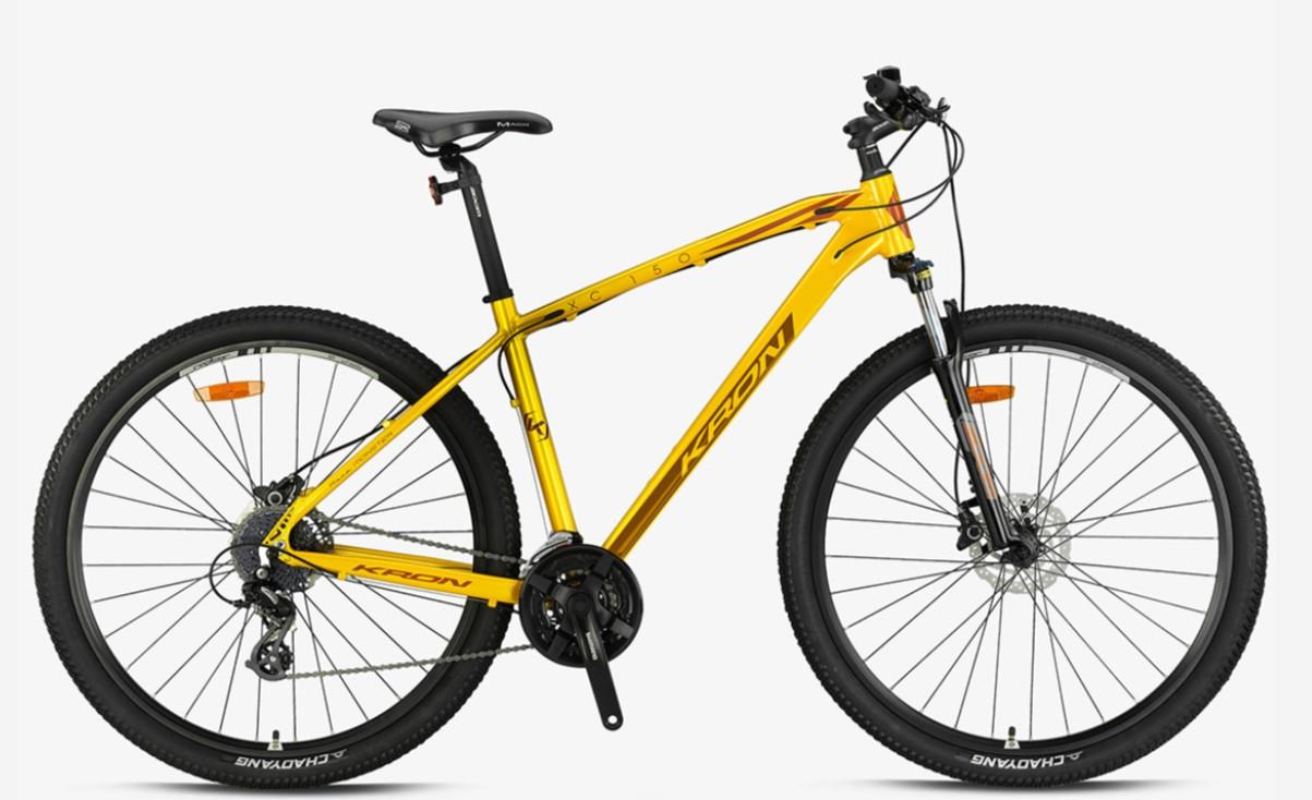 Kron XC150 29 Jant Hidrolik Disk MTB Dağ Bisikleti Shimano Altus M310 24 Vites 3×8 İnci Sarı