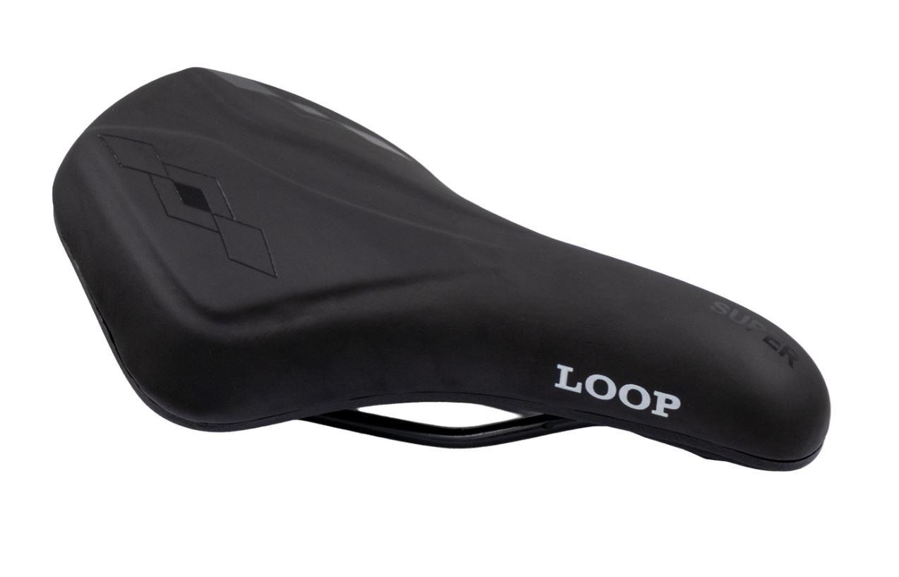 LOOP ZY-9276 - Sele 265x155mm 370gr Çocuk -Mtb Bisiklet Selesi 24-26 Jant Uyumlu Siyah