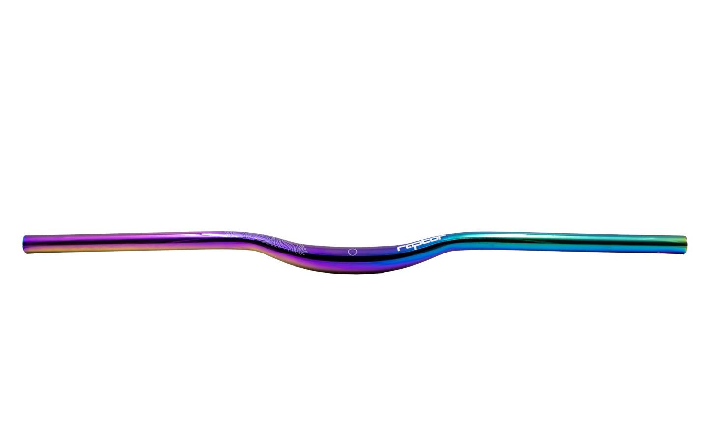 Raptor Alüminyum 31.8 780 mm Riser Mtb Gidon Bisiklet Gidonu Oil Slick Rainbow Bisiklet Gidon