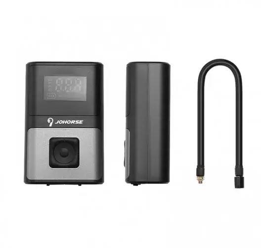 Taşınabilir Şarjlı Hava Pompası Kompresör 150 Psi Hava Pompası & Powerbank LED Işıklı, LCD Ekranlı