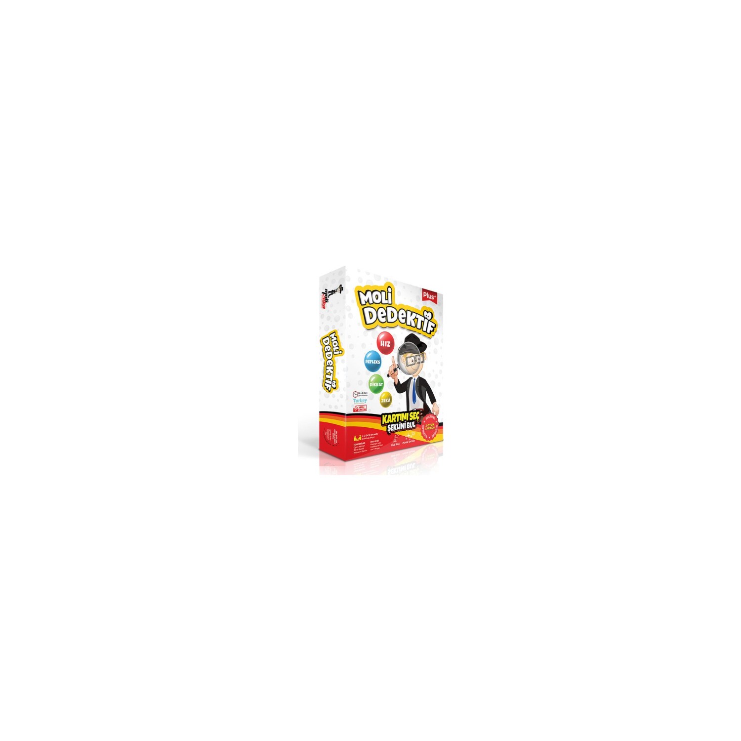 Moli Toys Dedektif Plus 2 Oyun 1 Arada Eğitici, Zeka ve Strateji Oyunu