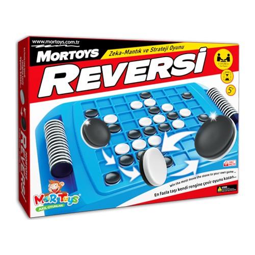 Mor Toys Reversi Plastik 2 Oyunculu Zeka-Mantık ve Strateji Oyunu