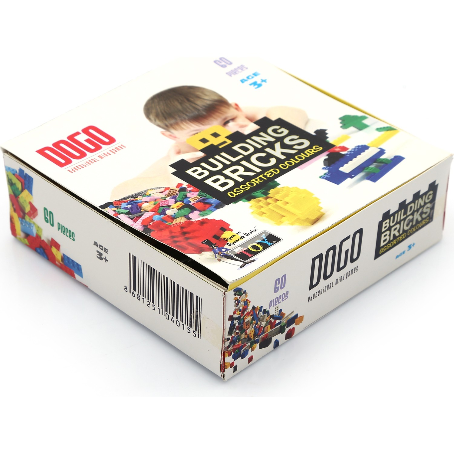 Mr. Toy Dogo Building Bricks Set 60 Parçalı Lego Seti