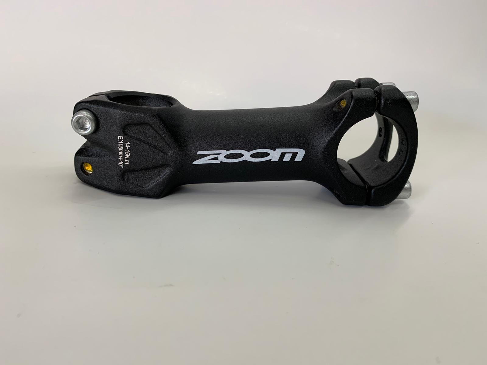 MTB Gidon Boğazı Siyah Zoom 31,8 mm Çap 105 mm Uzunluğunda Boğaz