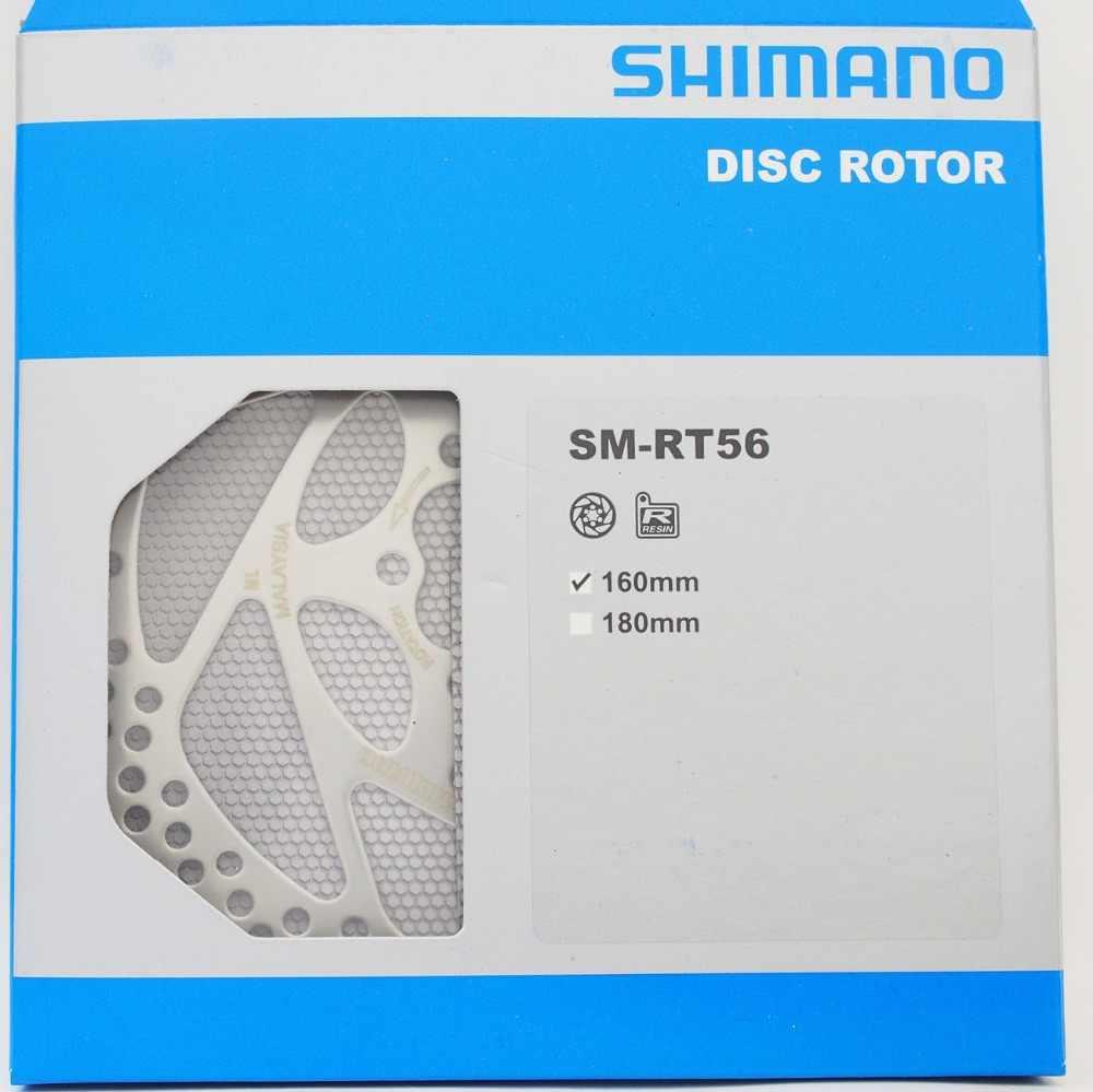 Orijinal Shimano Deore bisiklet SM-RT56 MTBdisk fren rotoru180mm