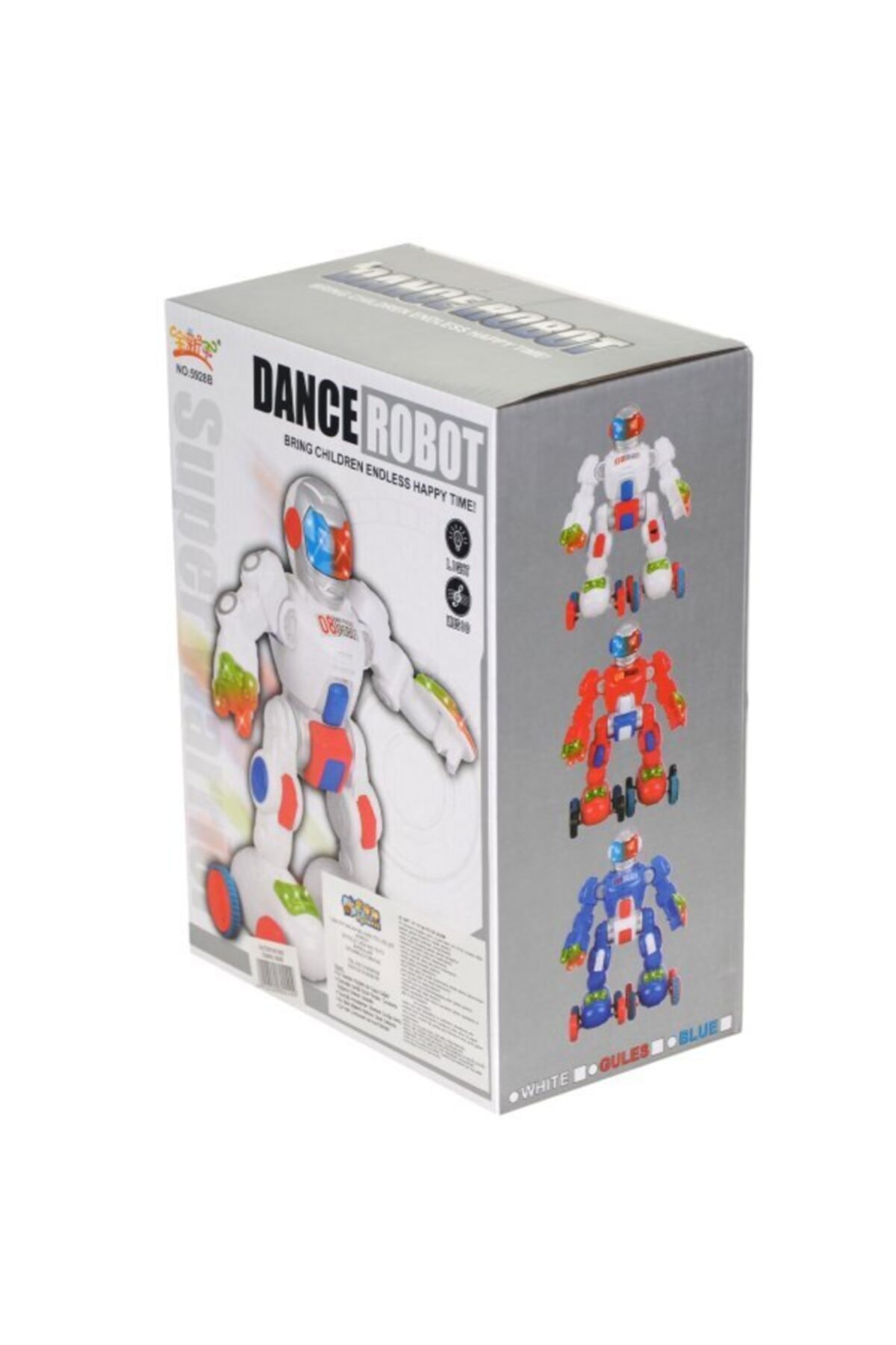 Pilli Dance Robot Figür Oyuncak MAVİ RENK +3 YAŞ ÇOCUK OYUNCAĞI