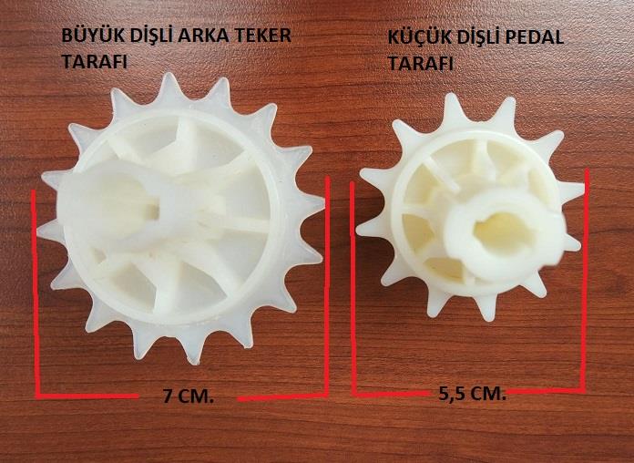 Pilsan Active Pedallı Traktör - Kepçe Ön ve Arka Zincir Dişlisi