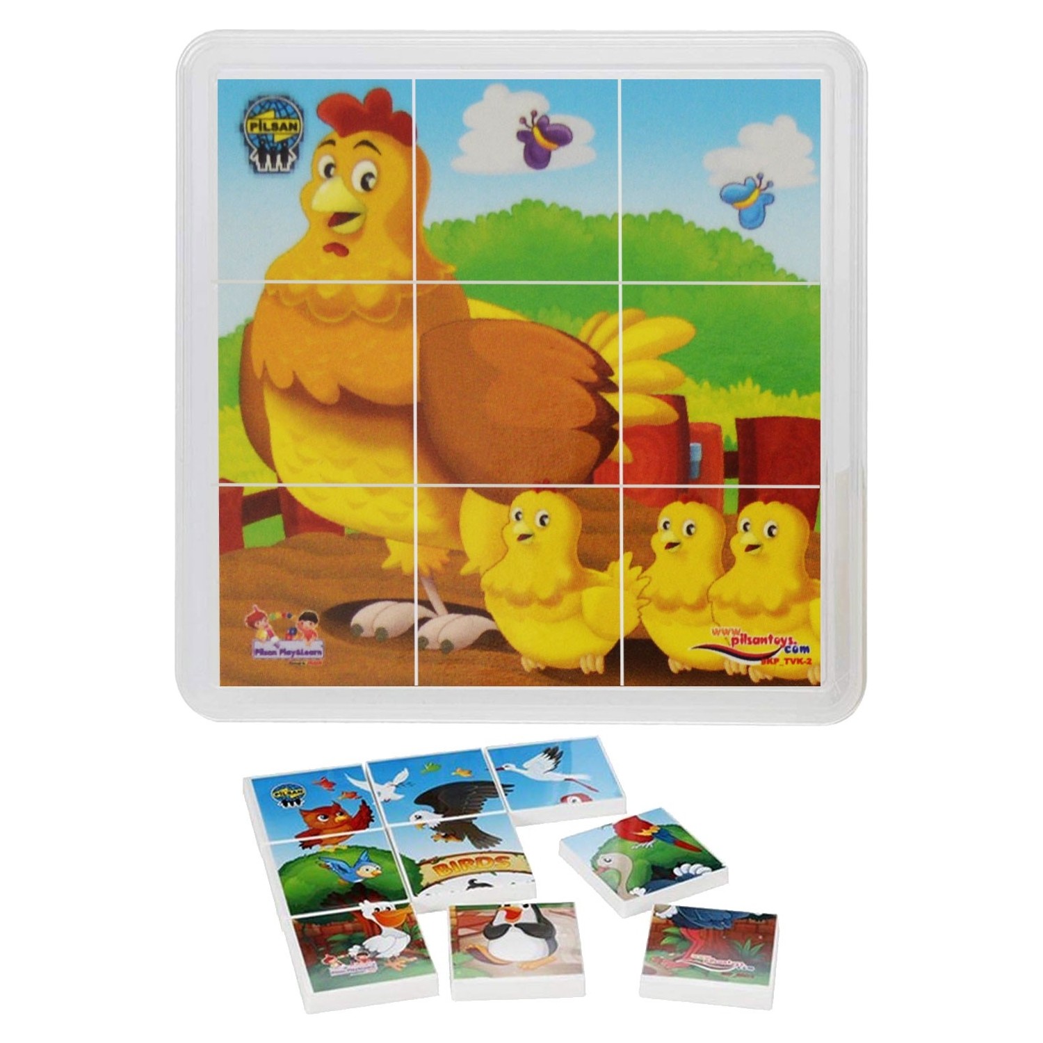PİLSAN Animal Puzzle Set