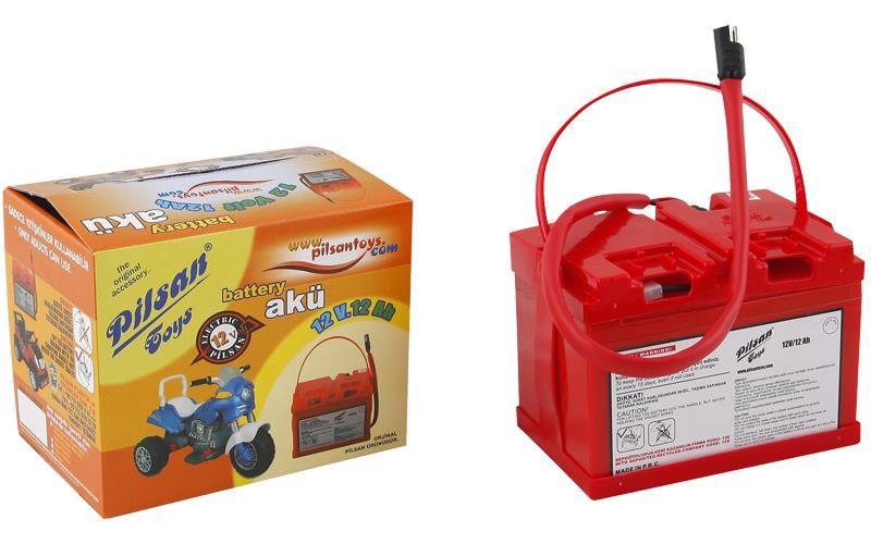 Pilsan Black Thunder Fantastik 12Volt 12 Amper Akü Pilsan 12V 12Ah Akü Orjinal Akülü Araba Aküsü