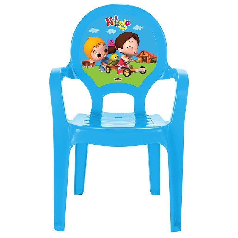 Pilsan Niloya Lisanslı Çocuk Koltuğu Mini Çocuk Sandalyesi Mavi