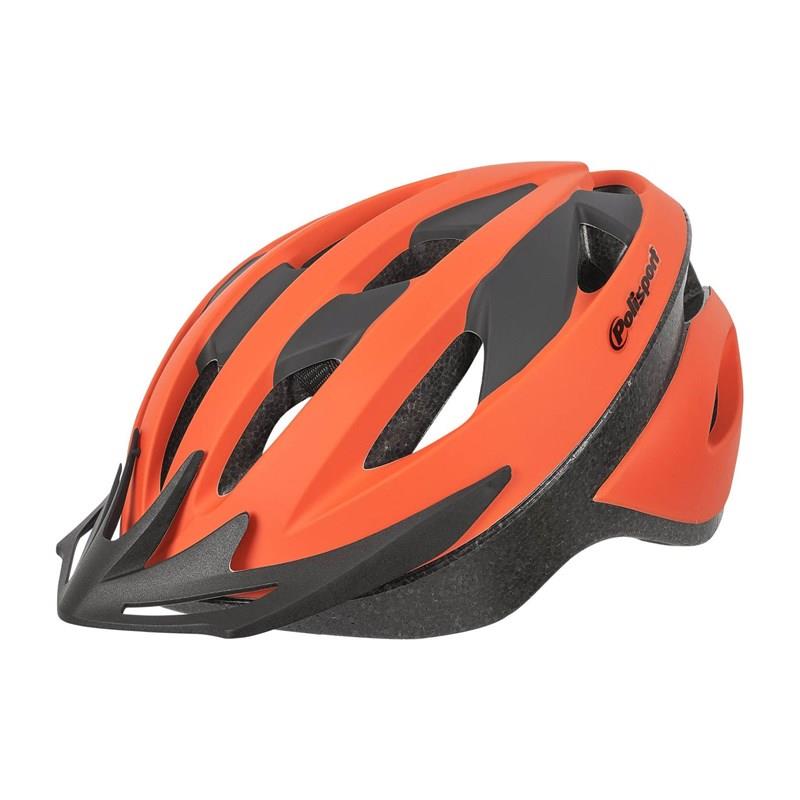 Polisport Sport Ride Kask - Bisiklet Kask M Beden Turuncu Renk