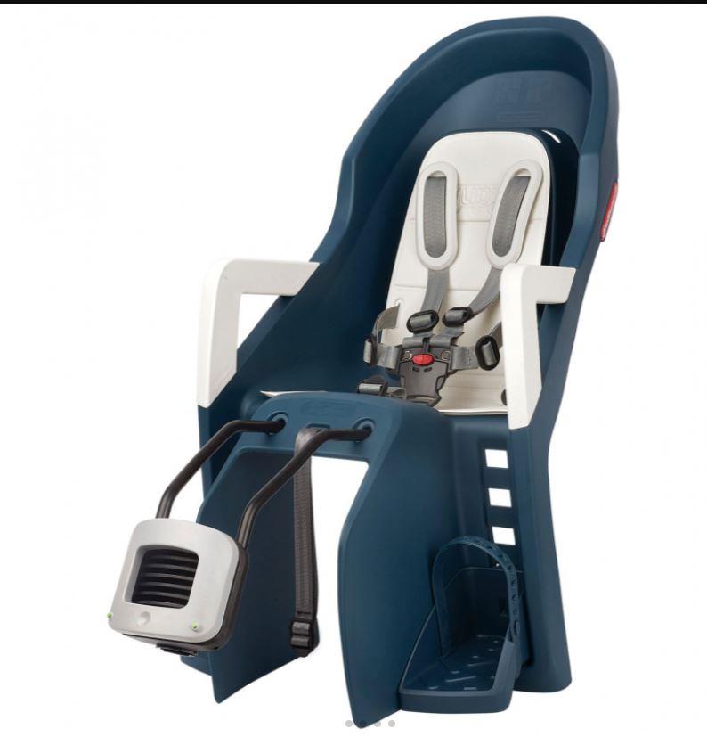 Polisport Guppy Maxi Plus FF Arka Çocuk Taşıyıcı Bagaj Üstü Premium Çocuk Taşıyıcı Koltuk Mavi